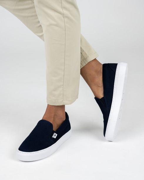 TreeShoe SlipOn Women Navy